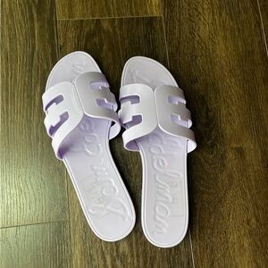 Sam Edelman Lavender Slide Sandals